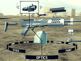 Designed and built prototypes for the <strong>Gunsmith</strong> system using Flash and ActionScript 3. Worked closely with Creative Director and engineering team to pitch the idea of a robust weapons selection and modification system.